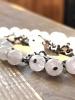 Bracelet en quartz rose